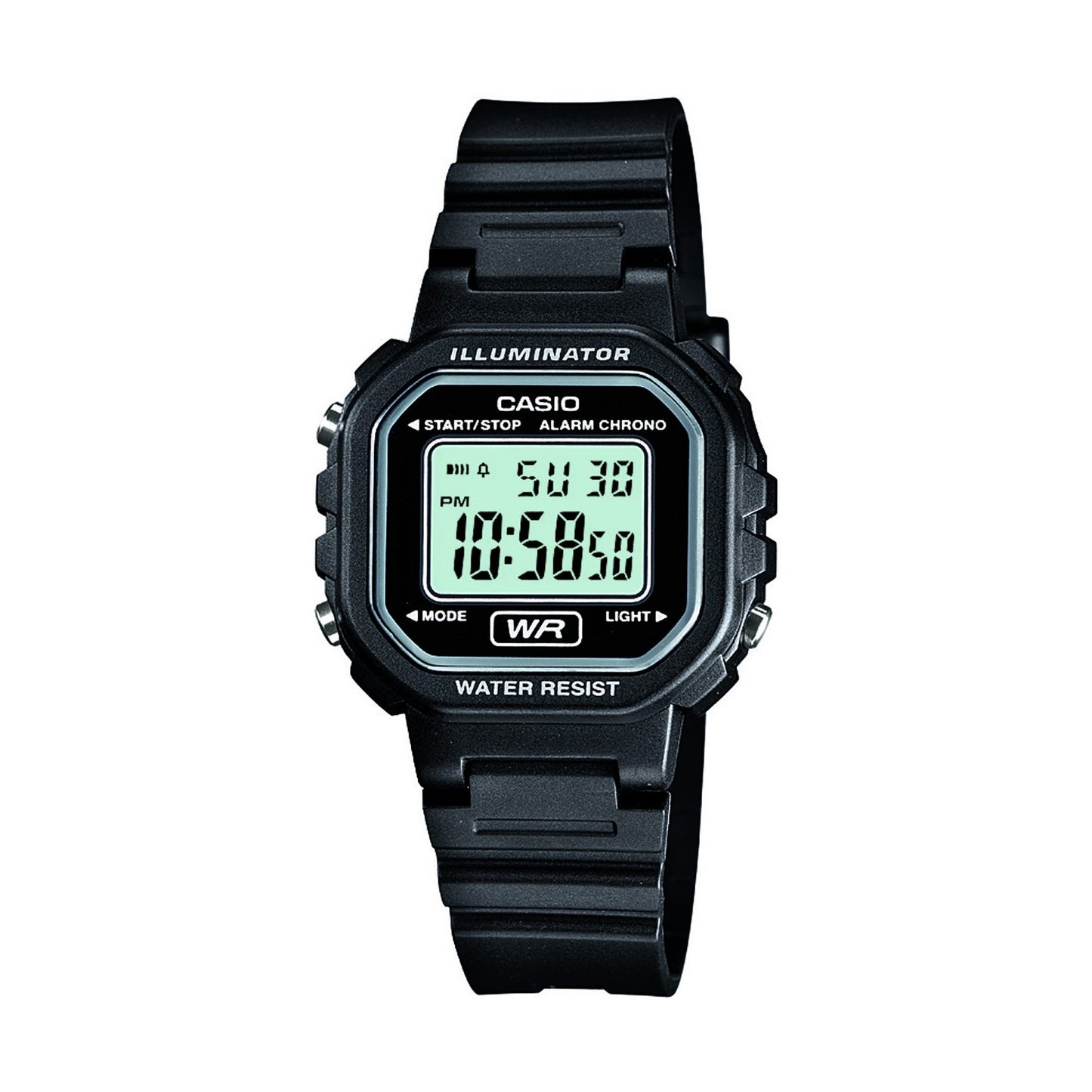 Casio Women's LA20WH-1ACF Classic Digital Black Resin Watch