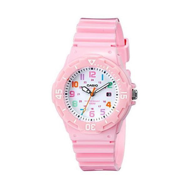 Casio Women's LRW200H-4B2VCF Pink Resin Band Watch