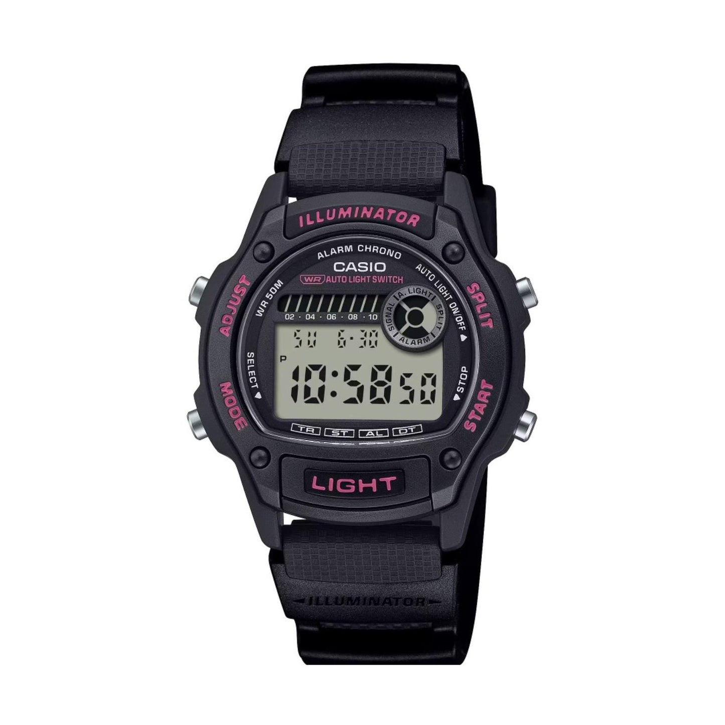 CASIO casio illuminator blk pnk