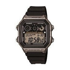 Casio Men's AE-1300WH-8AVCF Illuminator Digital Display Quartz Black Watch