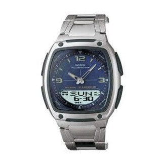 Casio Men's AW81D-2AV Ana-Digi Stainless Steel Watch