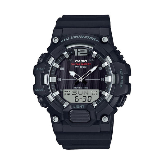 Casio Men's HDC700-1AV Analog Digital World Time Alarm Chronograph Telememo Watch