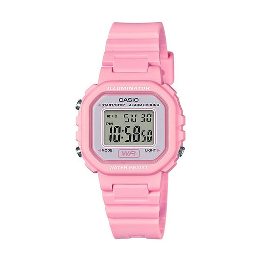 Casio Women's 'Classic' Quartz Resin Casual Watch, Color:Pink (Model: LA-20WH-4A1CF)