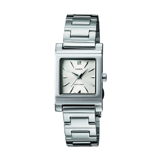 Casio Women's LTP1237D-7A Analog Quartz Silver Watch