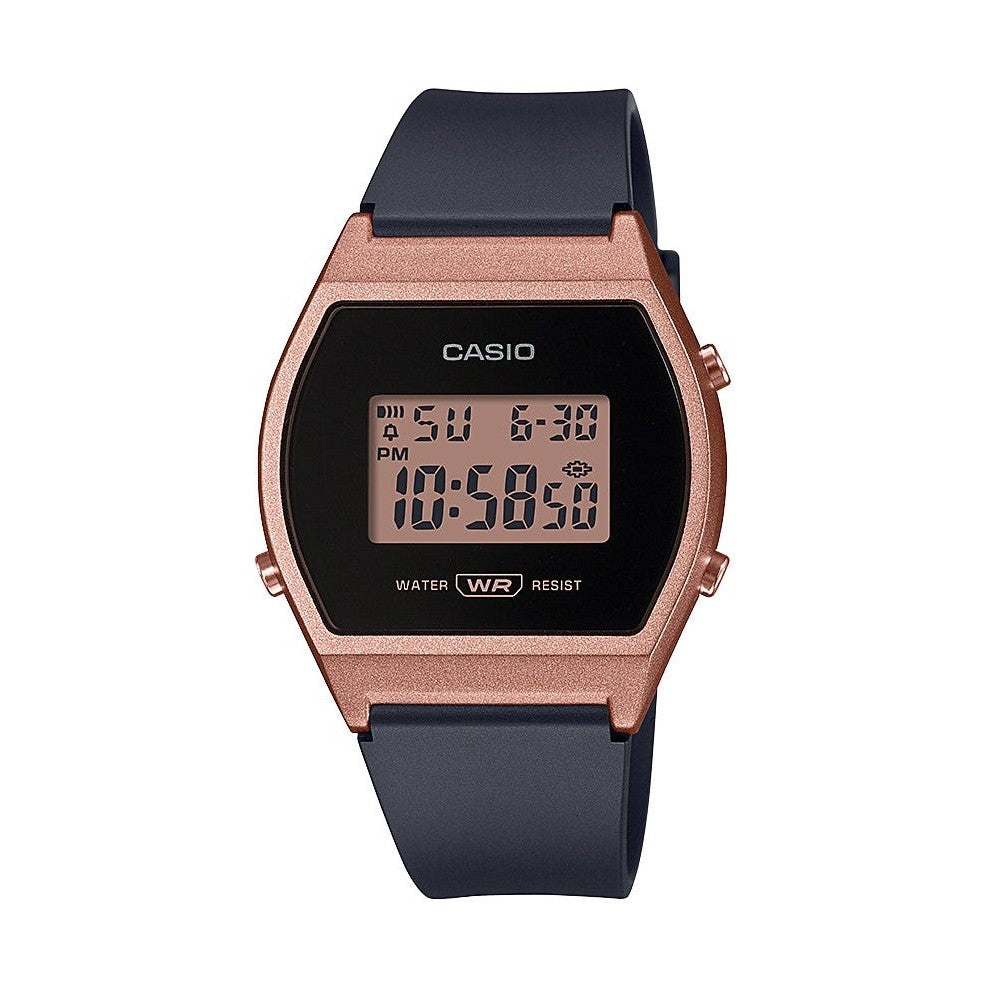 Casio Women's Quartz Sport Watch with Resin Strap, Black, 21 (Model: LW-204-1ACF)