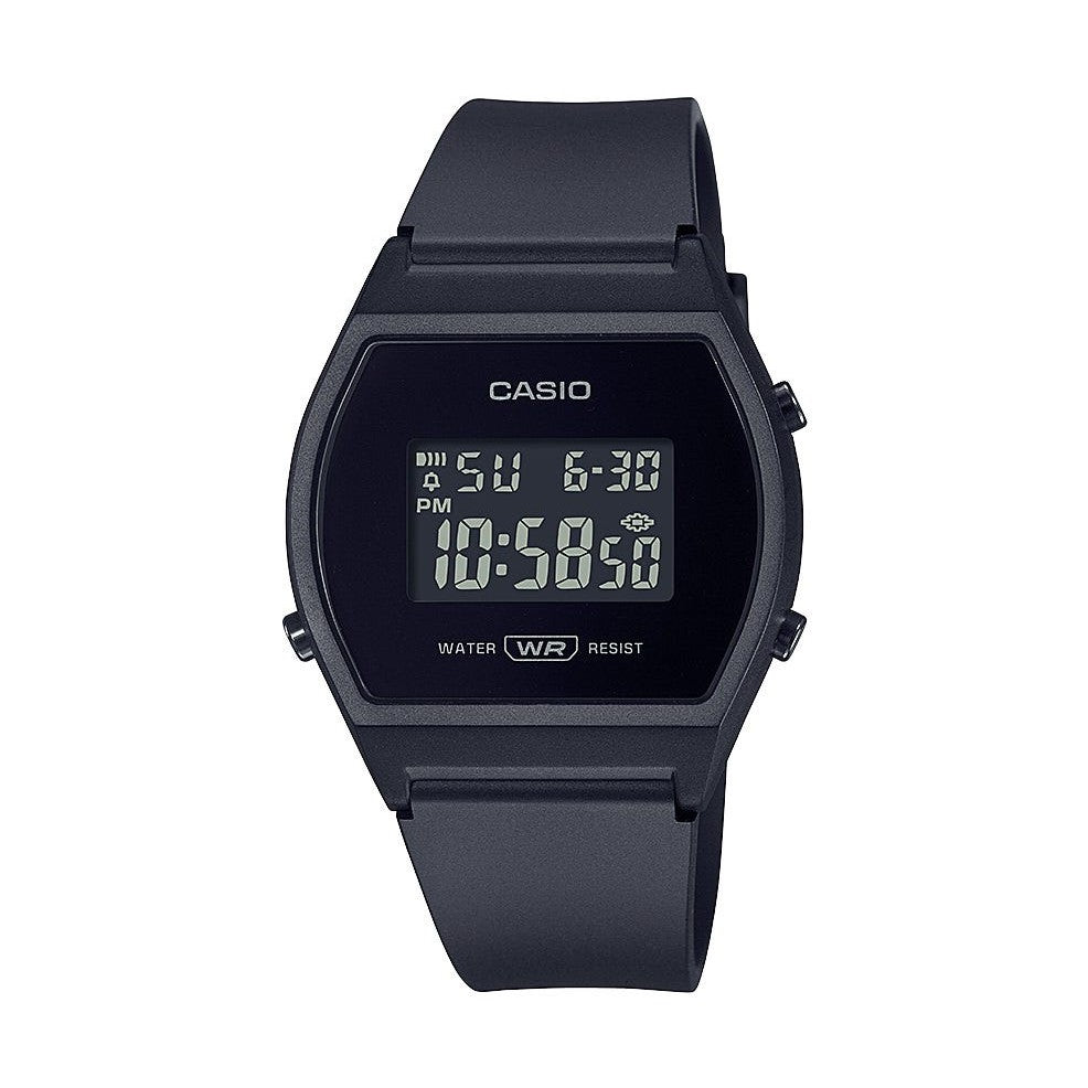 Casio Women's Quartz Sport Watch with Resin Strap, Black, 21 (Model: LW-204-1BCF)