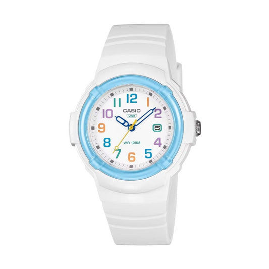 CASIO casio pop white blue bezel