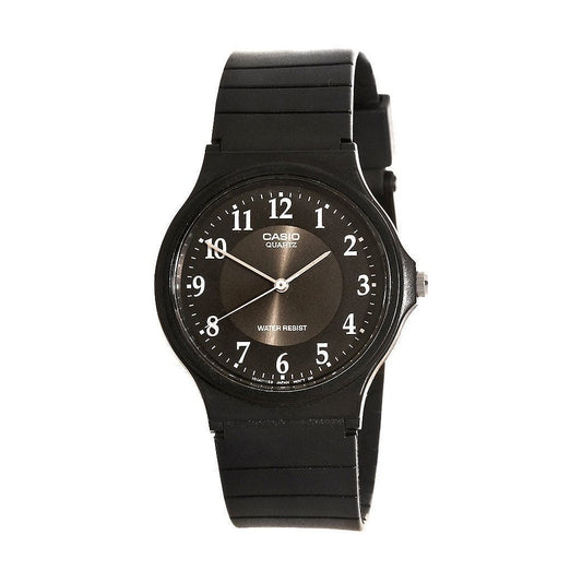 Casio Men's MQ24-1B3 Watch with Black Rubber Band