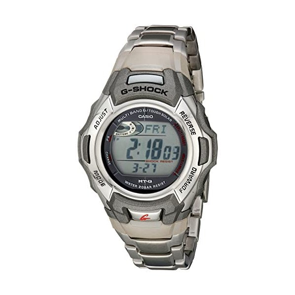G-Shock MTGM900DA-8CR Men's Tough Solar Atomic Stainless Steel Sport Watch