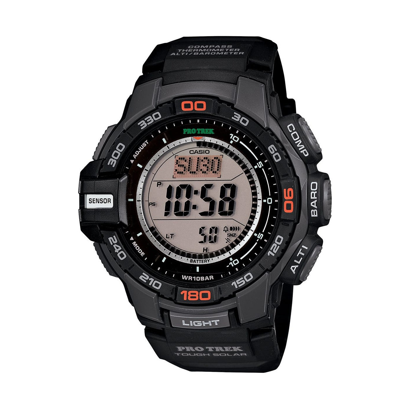 Casio Men's PRG-270 Pro Trek Triple Sensor Multifunction Digital Sport Watch