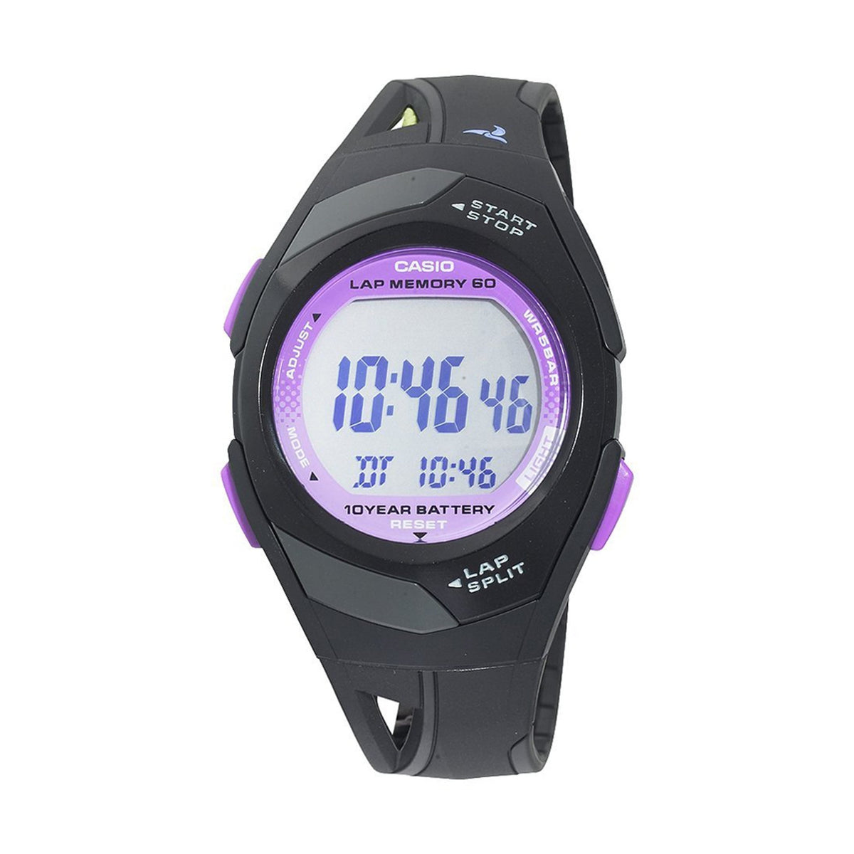 Casio STR300-1C Sports Watch - Black & Pink