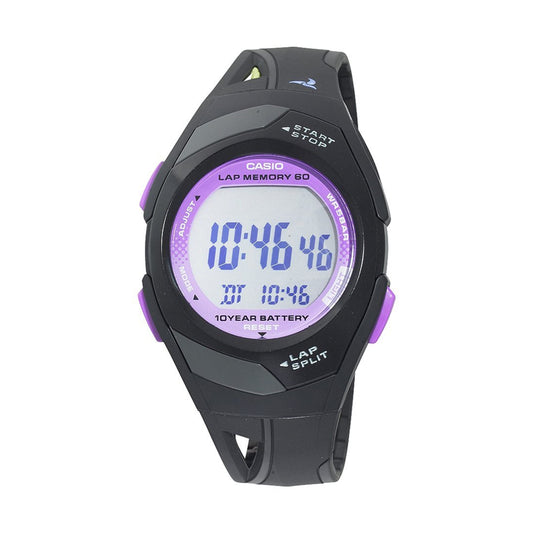 Casio STR300-1C Sports Watch - Black & Pink