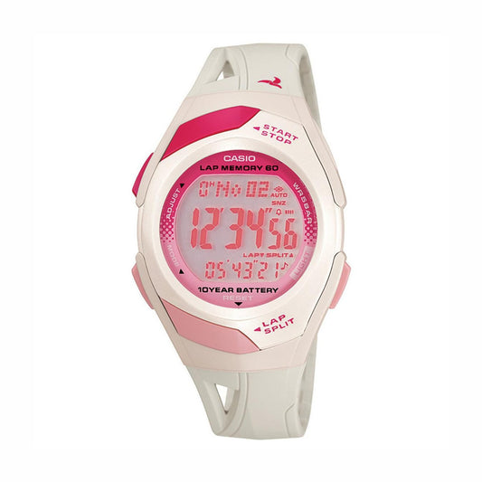 Casio STR300-7 Sports Womens Watch - White