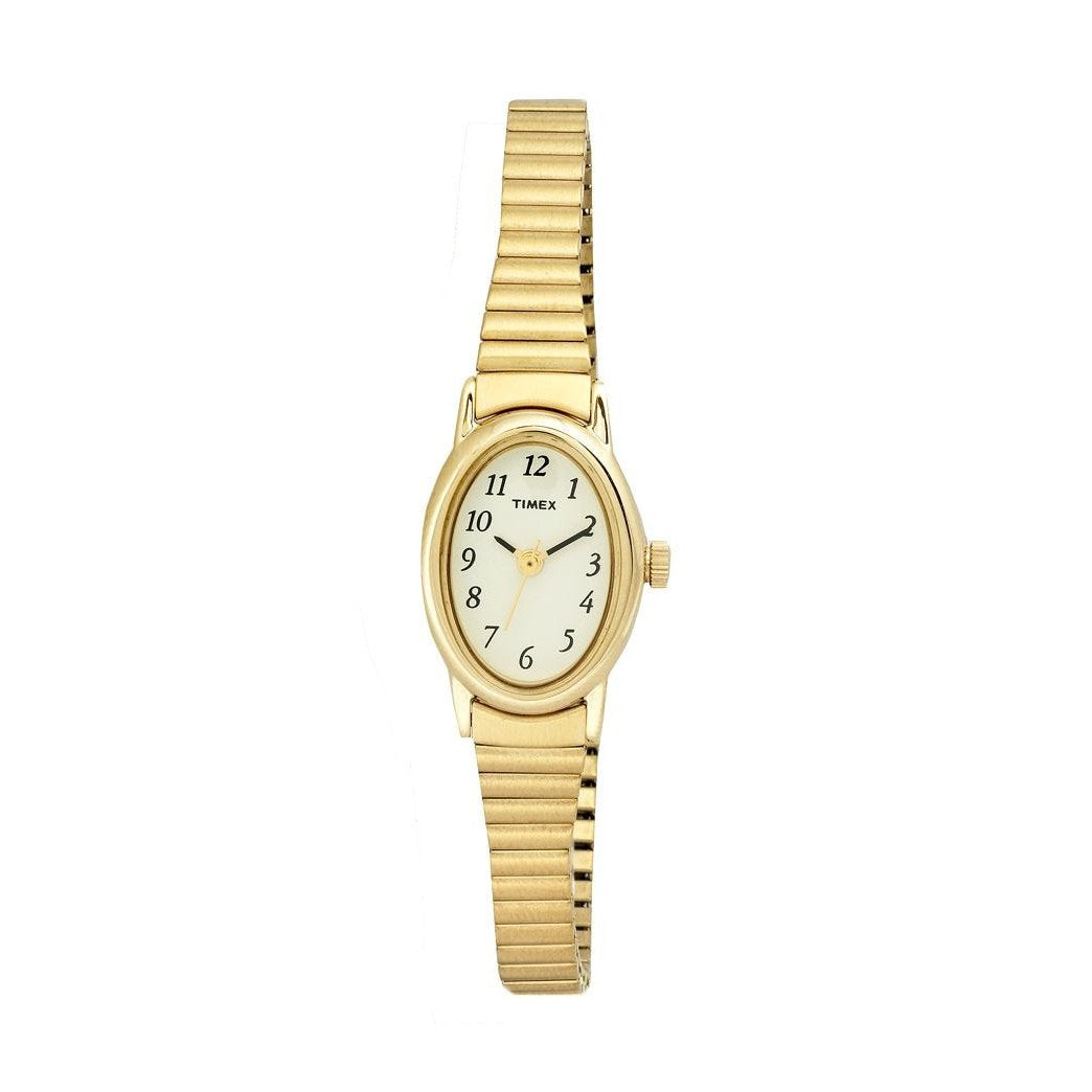 Timex Womens Cavatina Gold Tone Expansion Watch