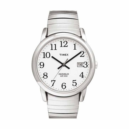 Timex Mens Easy Reader Silvertone Watch