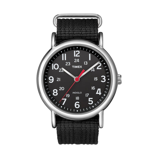 Timex Unisex T2N647 Black Weekender Casual Watch