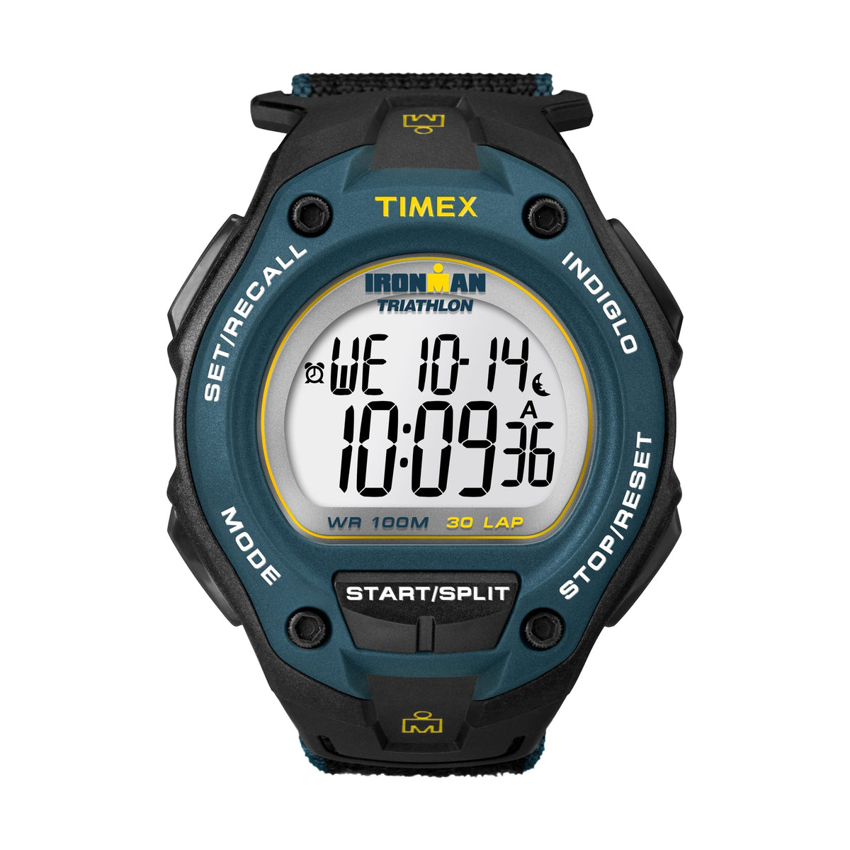 Timex Men's Oversized Ironman Black Nylon Watch