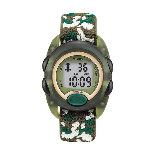 Timex Youth Kids Digital Green Camo Watch