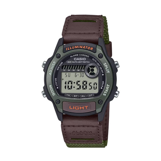 CASIO casio illuminator nylon brown