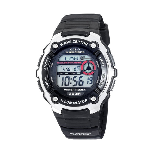 Casio Men's WV200A-1AV Waveceptor Watch with Black Band